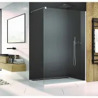 Душ кабина SanSwiss Easy STR4P 140 см, закалено стъкло с дебелина 8 мм, антикорозионно покритие
