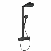 Душ колона Hansgrohe Rainfinity 350 Eco SHP с термостатичен смесител, матово черно