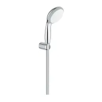 Душ комплект Grohe Vitalio Go 100 с портер, гланциран хром, 1 функция