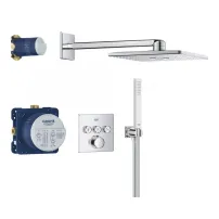 Душ система с термостат Grohe Grohtherm SmartControl Rainshower SmartActive 310 Cube