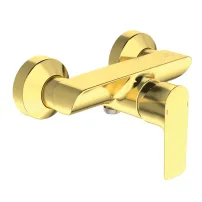 Едноръкохватков смесител за душ Ideal Standard Connect Air, матово злато
