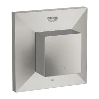 Grohe Allure Brilliant, скрит превключвател, матов хром, Supersteel
