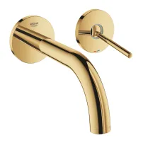 Grohe Atrio смесител за вграждане за мивка, златист цвят Cool Sunrise 19 см, без тяло за вграждане