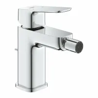 Grohe Cubeo едноръкохватков смесител за биде с изскачащ вентил, гланциран хром