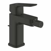 Grohe Cubeo едноръкохватков смесител за биде с изскачащ вентил, матово черен