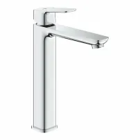 Grohe Cubeo XL висок смесител за умивалник с едноръкохватков механизъм, гланциран хром
