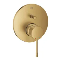 Grohe Essence Смесител за вана и душ Cool Sunrise, матово злато, без тяло за вграждане