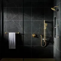 Grohe Essentials държач за кърпи 80 см, златист цвят Cool Sunrise