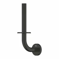Grohe Essentials матово черен държач за тоалетна хартия