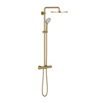 Grohe Euphoria 310 Cool Sunrise термостатична душ колона, матово злато