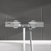 Grohe Grohtherm 1000 Performance термостатичен смесител за вана и душ, гланциран хром