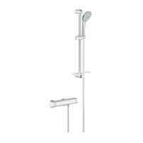 Grohe Grohtherm 2000 термостатичен смесител за душ с душ комплект Euphoria, гланциран хром