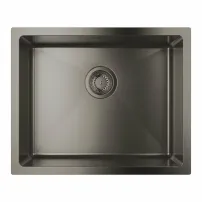 Grohe K700U мивка от неръждаема стомана, матирана графит, 54.4x44.4 см, 1 леген