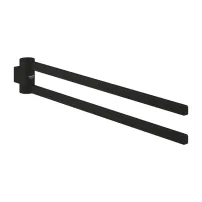 Grohe Selection двоен държач за кърпи 44 см матово черен Phantom Black