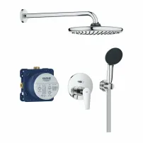 Grohe Start Edge Vitalio Start вградена душ система, гланцово хромирано покритие