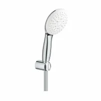 Grohe Tempesta 110 хромиран душ комплект с 3 функции и портиер