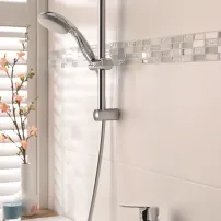 Grohe Vitalio Go 100 душ комплект, гланциран хром, 1 функция