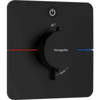 Hansgrohe ShowerSelect Comfort Q Вграден термостатичен смесител за душ с 1 функция, матово черен
