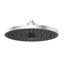 Ideal Standard Alu+ кръгла алуминиева душ слушалка, матово сребриста, 2 функции