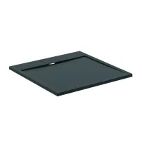 Ideal Standard i.life Ultra Flat S квадратно душ корито, наситено черно, 90x90 см