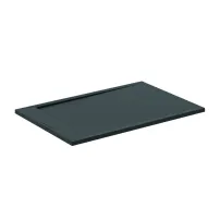 Ideal Standard i.life Ultra Flat S правоъгълно душ корито, наситено черно, 120x90 см