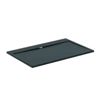 Ideal Standard i.life Ultra Flat S правоъгълно душ корито, наситено черно, 140x90 см