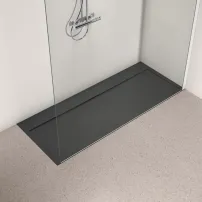 Ideal Standard i.life Ultra Flat S правоъгълно душ корито, наситено черно, 170x70 см