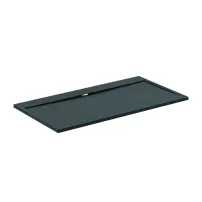 Ideal Standard i.life Ultra Flat S правоъгълно душ корито, наситено черно, 170x80 см