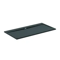 Ideal Standard i.life Ultra Flat S правоъгълно душ корито, наситено черно, 180x90 см