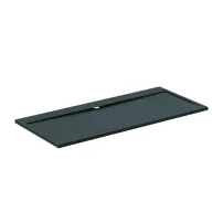 Ideal Standard i.life Ultra Flat S правоъгълно душ корито, наситено черно, 200x90 см
