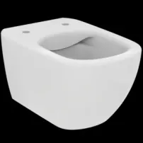 Ideal Standard Tesi RimLS+ бяла окачена тоалетна чиния без рамка