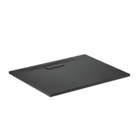 Ideal Standard Ultra Flat New правоъгълно душ корито, матово черно, 100x80 см