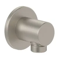 Изходно коляно за душ Villeroy&Boch Universal, кръгло, четкан никел