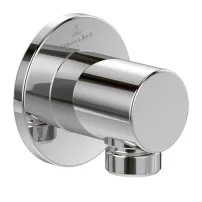 Изходно коляно за душ Villeroy&Boch Universal, кръгло, гланциран хром