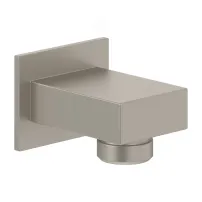 Изходно коляно за душ Villeroy&Boch Universal, правоъгълно, четкан никел