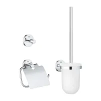 Комплект аксесоари Grohe Essentials 3 в 1, гланциран хром