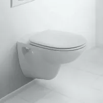 Комплект окачена тоалетна чиния Duravit D-CODE Basic с капак с плавно затваряне