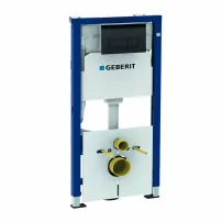 Комплект за скрито казанче Geberit Duofix Delta с монтажен комплект и черен капак