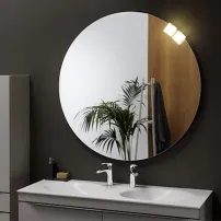 Кръгло огледало с LED KolpaSan Pandora 100 см