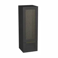 Krofam Chic черен висящ гардероб с колона 110 см