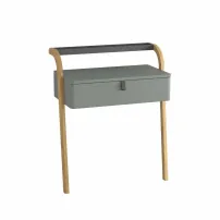 Krofam Moss тъмносив подов шкаф 70 см