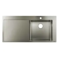 Кухненска мивка Hansgrohe S71 от неръждаема стомана 104.5x51 см