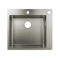 Кухненска мивка Hansgrohe S71 от неръждаема стомана 55x50 см