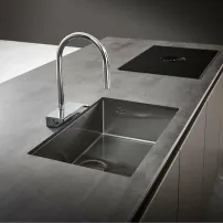Кухненска мивка Hansgrohe S71 S719-U660 с 1 леген 71x45 см неръждаема стомана