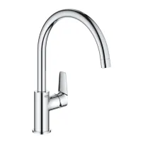 Кухненски смесител Grohe Start Edge, гланциран хром, с въртящ се чучур
