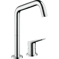Кухненски смесител Hansgrohe Axor Scitterio M 240 с гъвкав чучур с 2 елемента