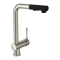Кухненски смесител с издърпващ се душ Ideal Standard Ceralook BlueStart silver Silver Storm