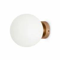 Maytoni Basic стенна лампа златисто/бяла 1 крушка MOD321WL01G2