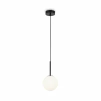 Maytoni Basic висулка черно/бяло 1 крушка 30 x 21.5 см