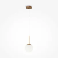Maytoni Basic висяща лампа златисто/бяла 1 крушка 21 x 30 см